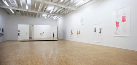 Ulrike Lienbacher, Elite Bodies // Revolt, 
installation view Salzburger Kunstverein 2010