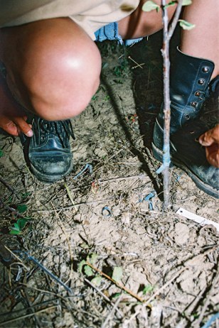 from the series Cement Gardens / Petras Garden, 2001, C-print on aluminium coated and laminated, 50 x 33 cm